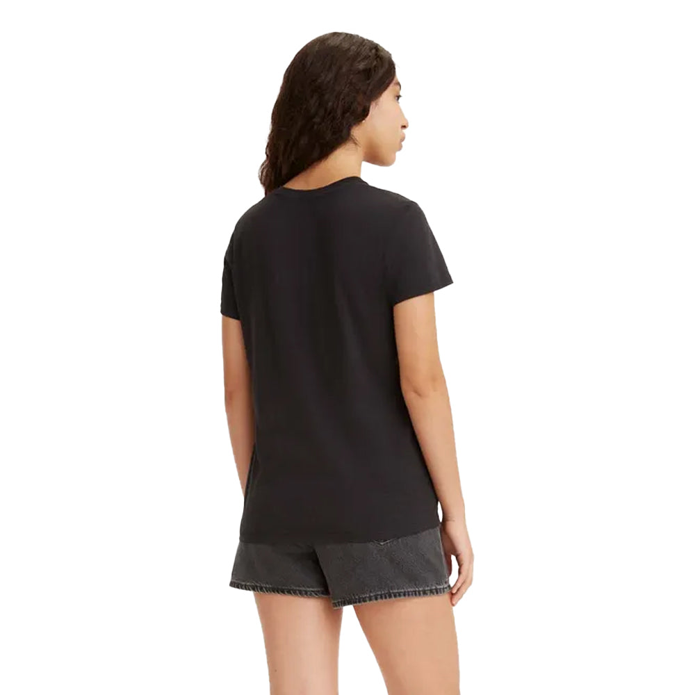 Black - Back - Levis Womens-Ladies The Perfect T-Shirt