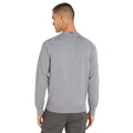 Grey - Lifestyle - Tommy Hilfiger Mens 1985 Cotton Crew Neck Sweater Top