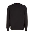 Black - Back - Tommy Hilfiger Mens 1985 Cotton Crew Neck Sweater Top