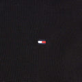 Black - Pack Shot - Tommy Hilfiger Mens 1985 Cotton Crew Neck Sweater Top