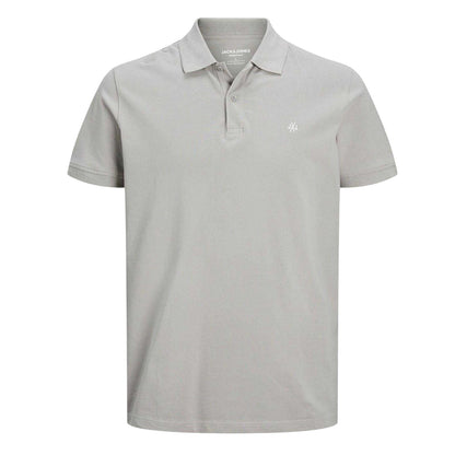White-Grey-Black - Lifestyle - Jack And Jones Mens Short-Sleeved Polo Shirt (Pack of 3)