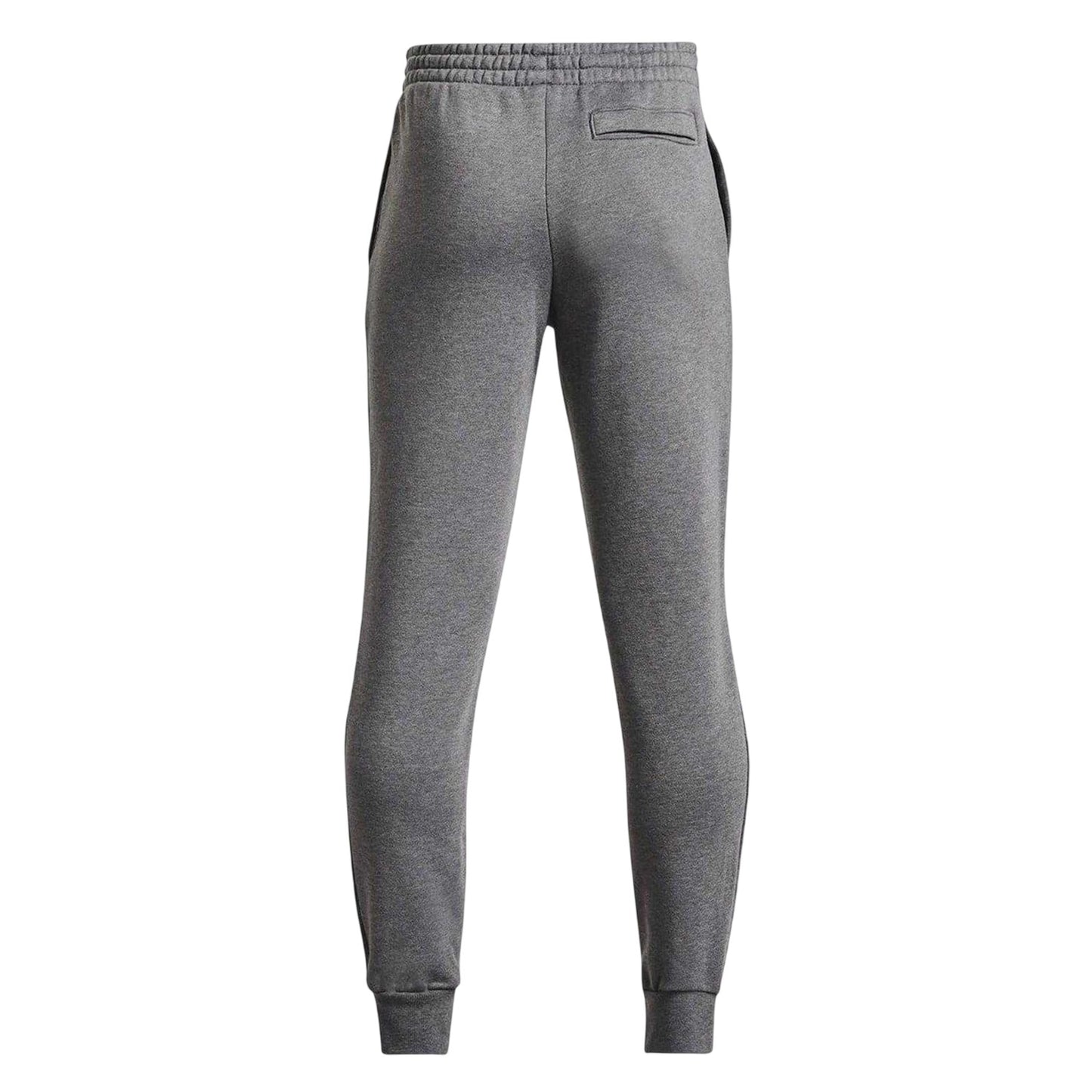 Grey Heather - Back - Under Armour Boys Fleece Jogging Bottoms