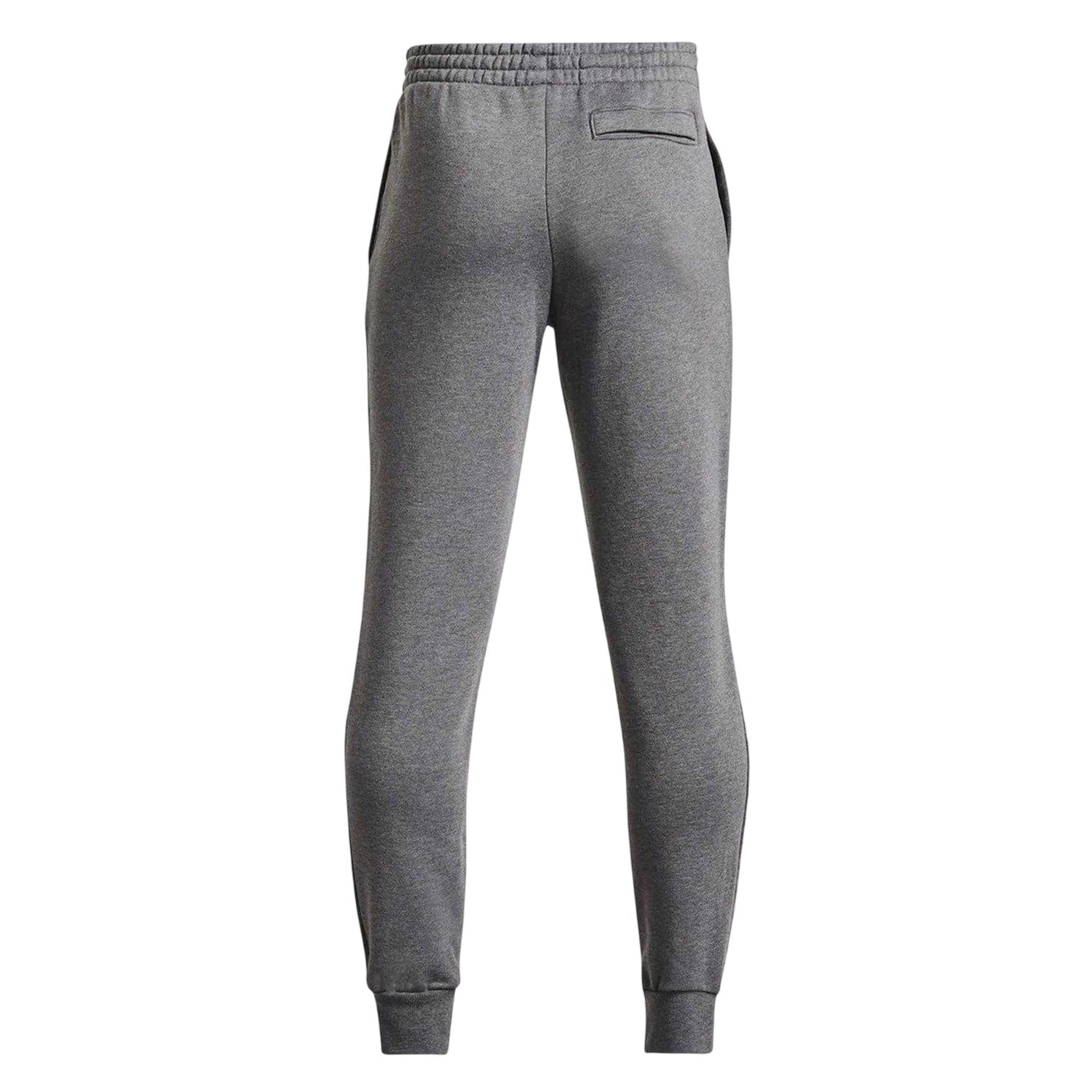 Grey Heather - Back - Under Armour Boys Fleece Jogging Bottoms