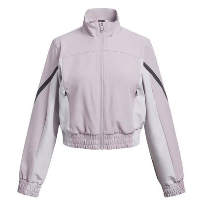 Grey - Front - Under Armour Childrens-Kids Unstoppable Training Performance Jacket