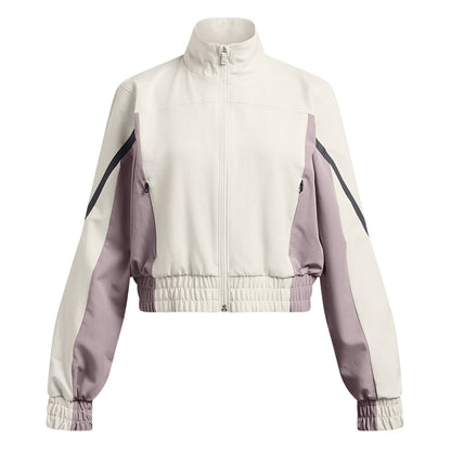 White - Front - Under Armour Childrens-Kids Unstoppable Training Performance Jacket