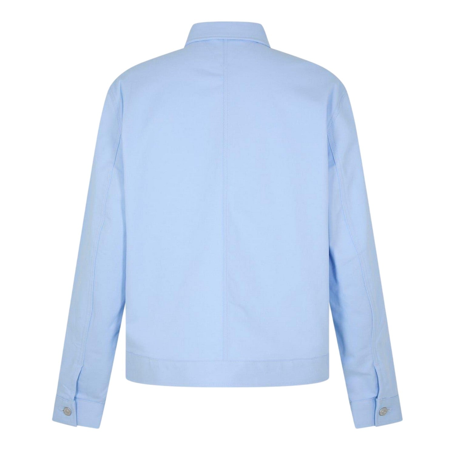 Sweet Blue - Back - Tommy Jeans Mens Logo Full Zip Jacket