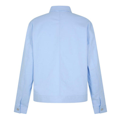 Sweet Blue - Back - Tommy Jeans Mens Logo Full Zip Jacket