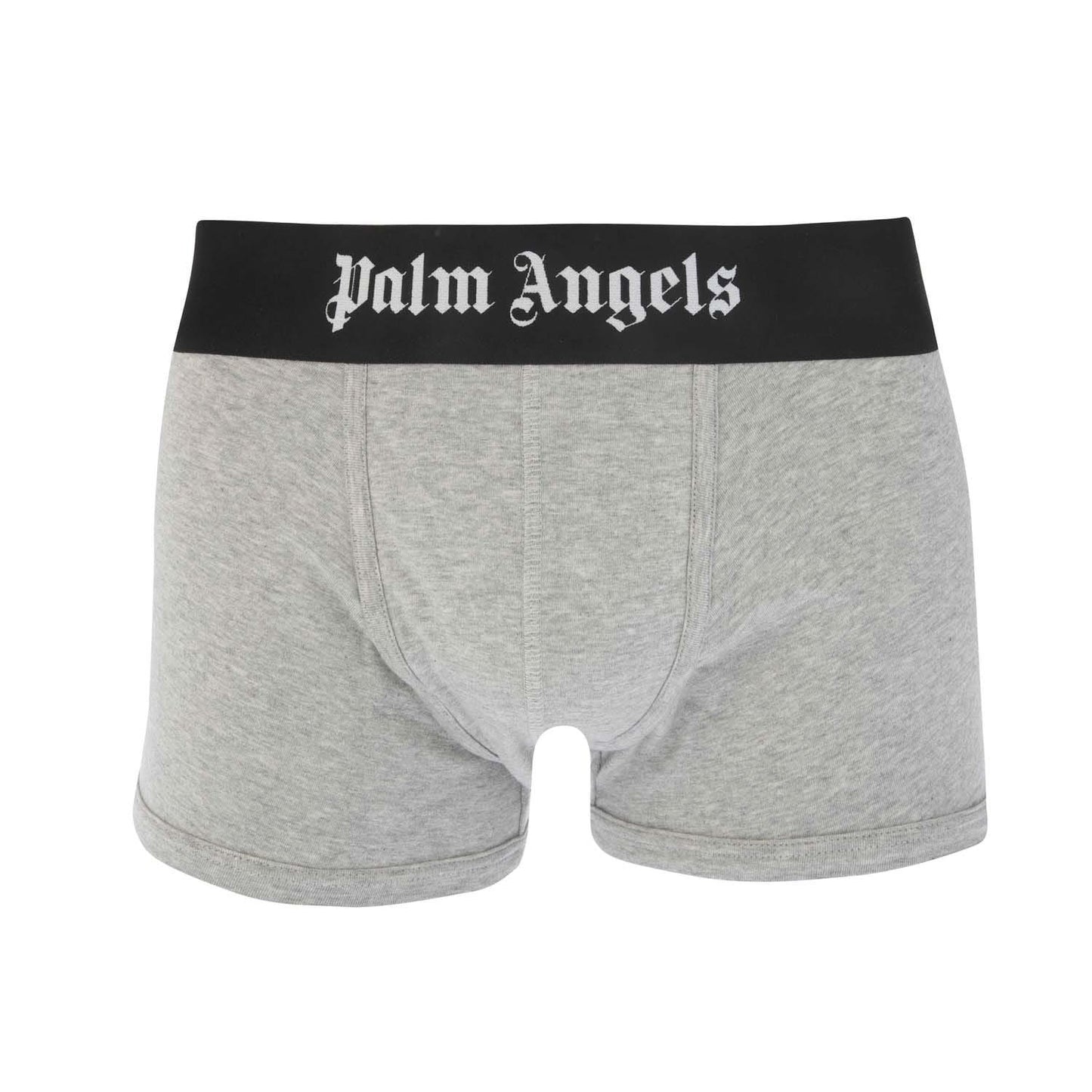 Grey-White - Front - Palm Angels Mens Boxer Shorts