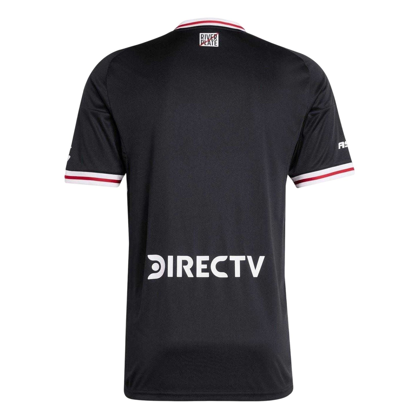 Black-Red - Back - Adidas Mens 25-26 Club Atlético River Plate Away Jersey