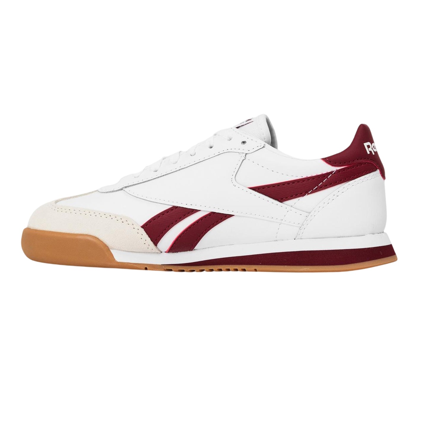 White - Back - Reebok Womens-Ladies Campio XT Leather Round Toe Flat Trainers