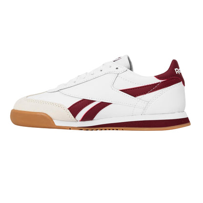 White - Back - Reebok Womens-Ladies Campio XT Leather Round Toe Flat Trainers