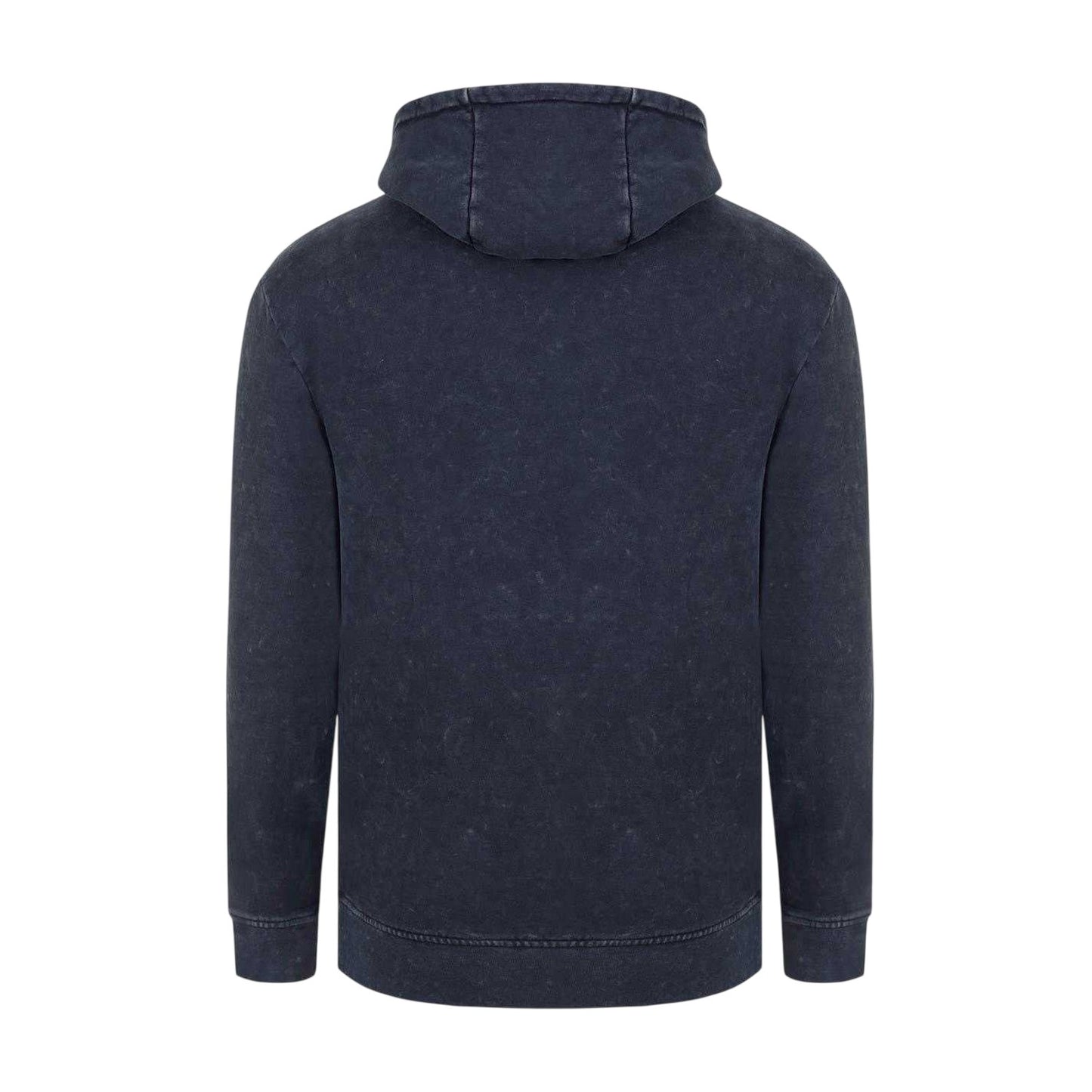 Acid Black - Back - Firetrap Mens Graphic Print Cotton Hoodie