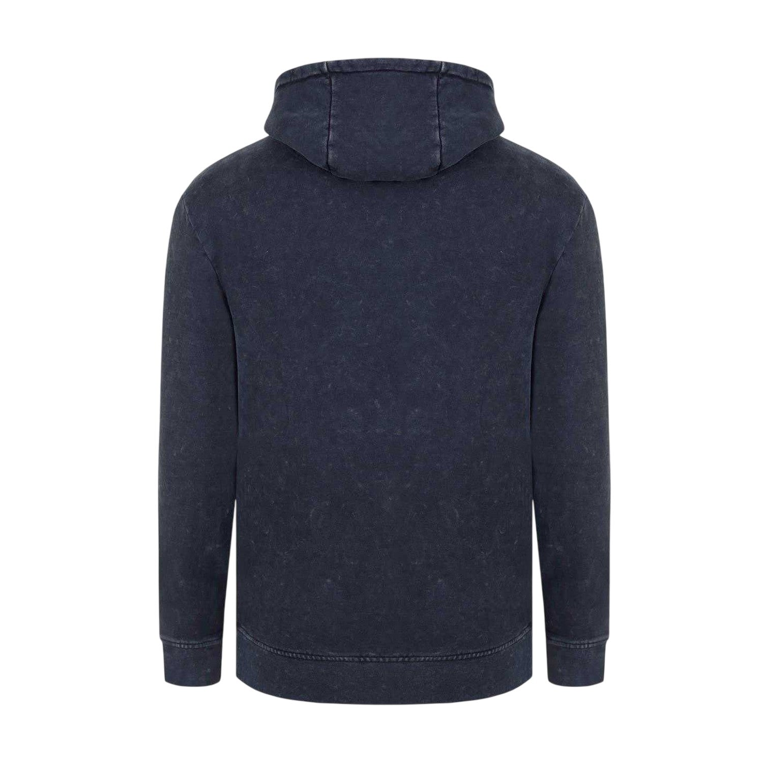 Acid Black - Back - Firetrap Mens Graphic Print Cotton Hoodie