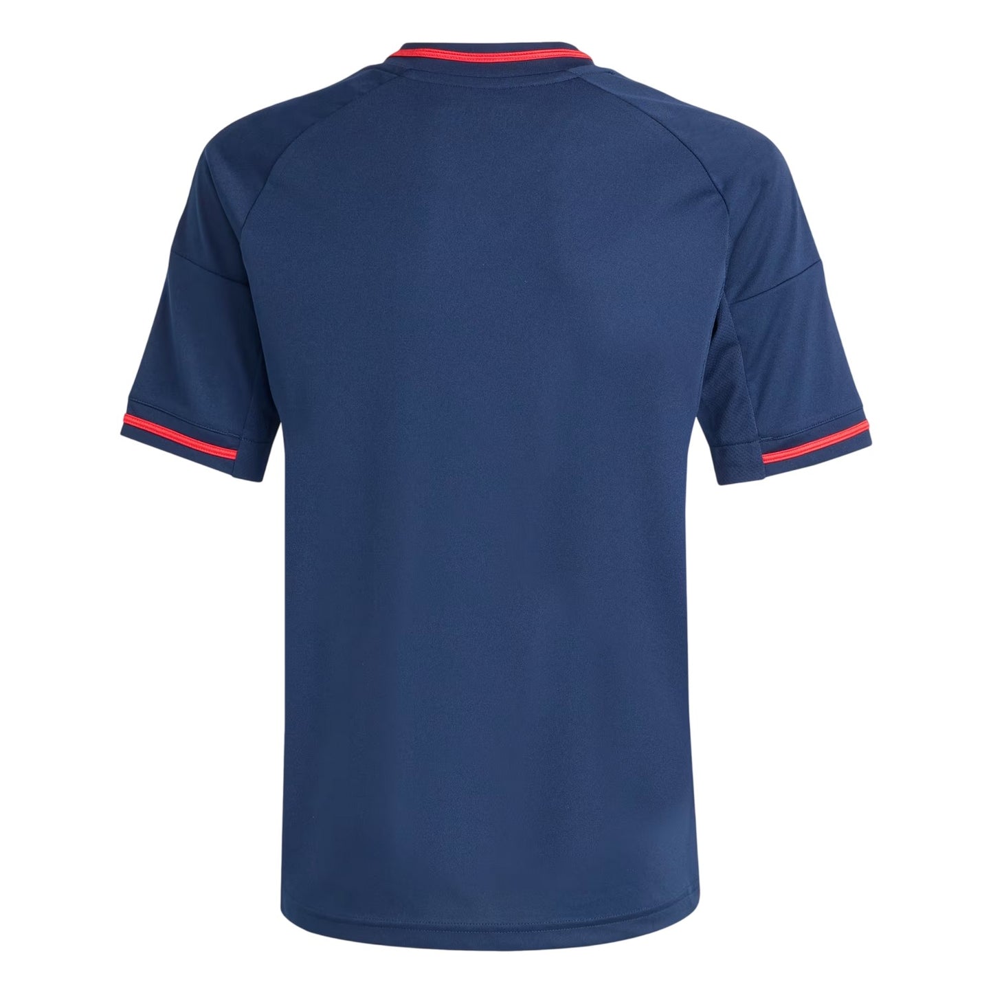 Blue - Back - Adidas Childrens-Kids 25-26 Olympique Lyonnais Away Jersey