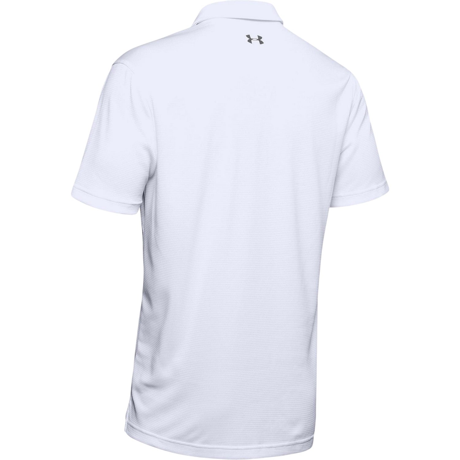 White - Back - Under Armour Mens Tech Mesh Polo Shirt