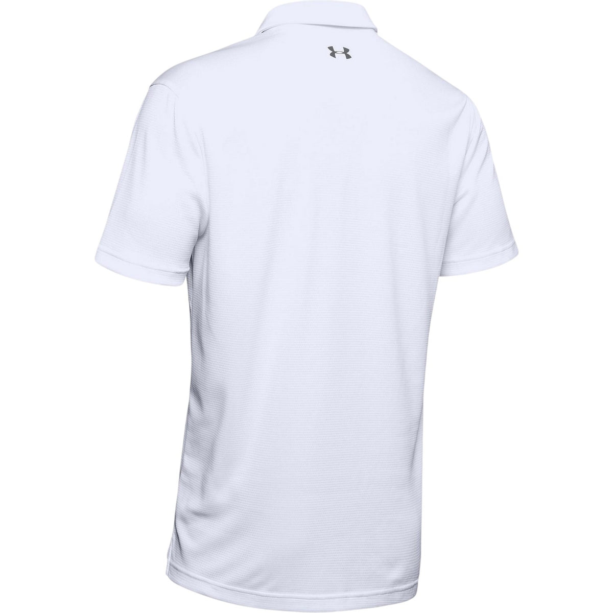 White - Back - Under Armour Mens Tech Mesh Polo Shirt