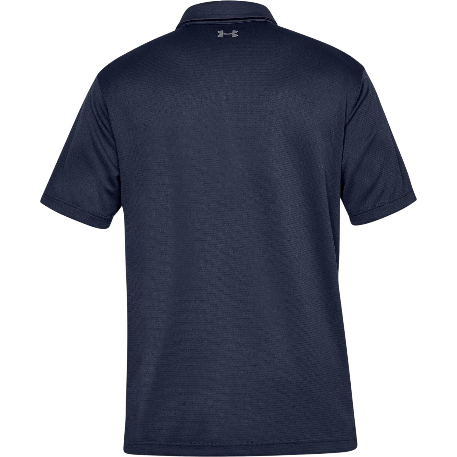 Midnight Navy - Back - Under Armour Mens Tech Mesh Polo Shirt