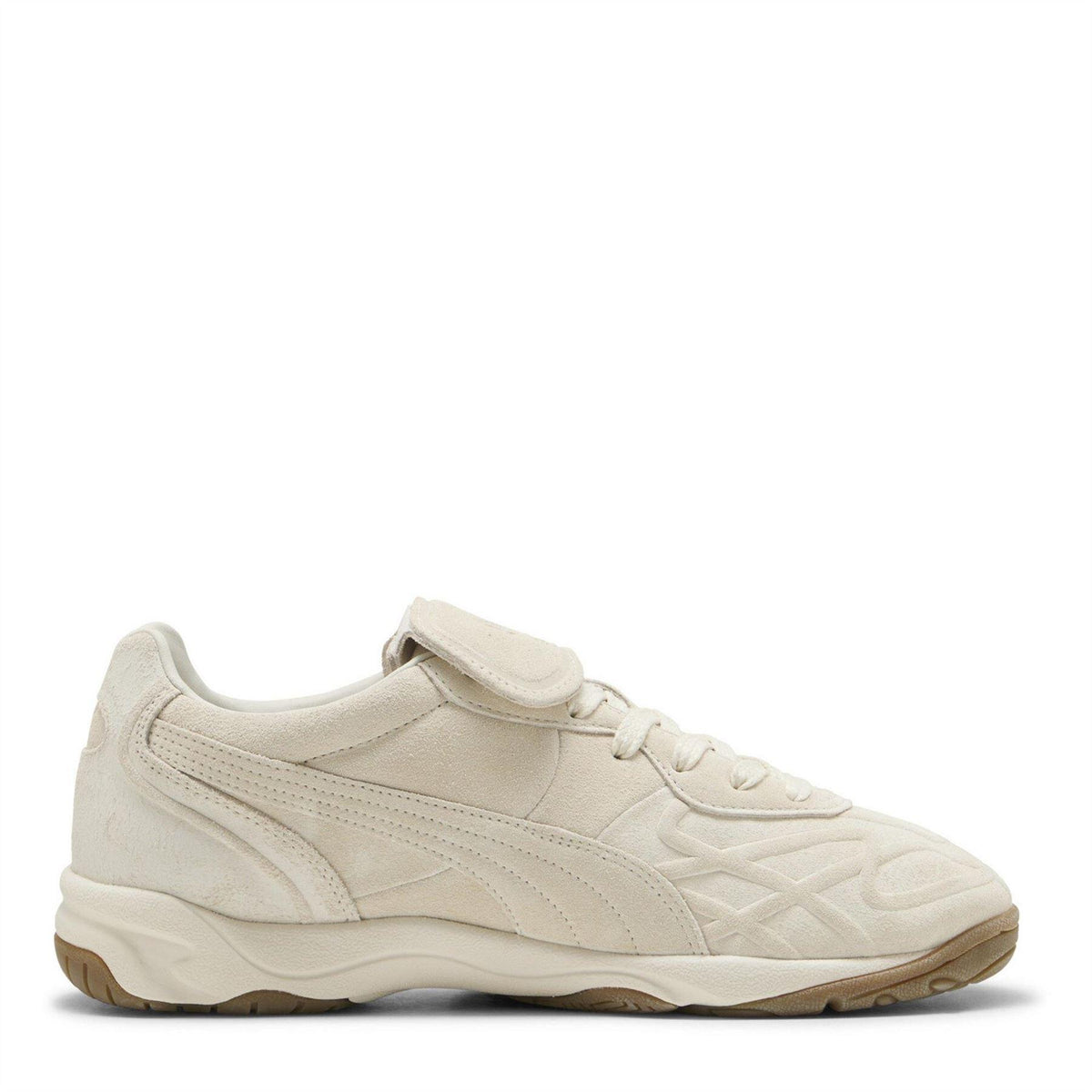 Alpine White - Pack Shot - Puma Mens King Suede Round Toe Shoes