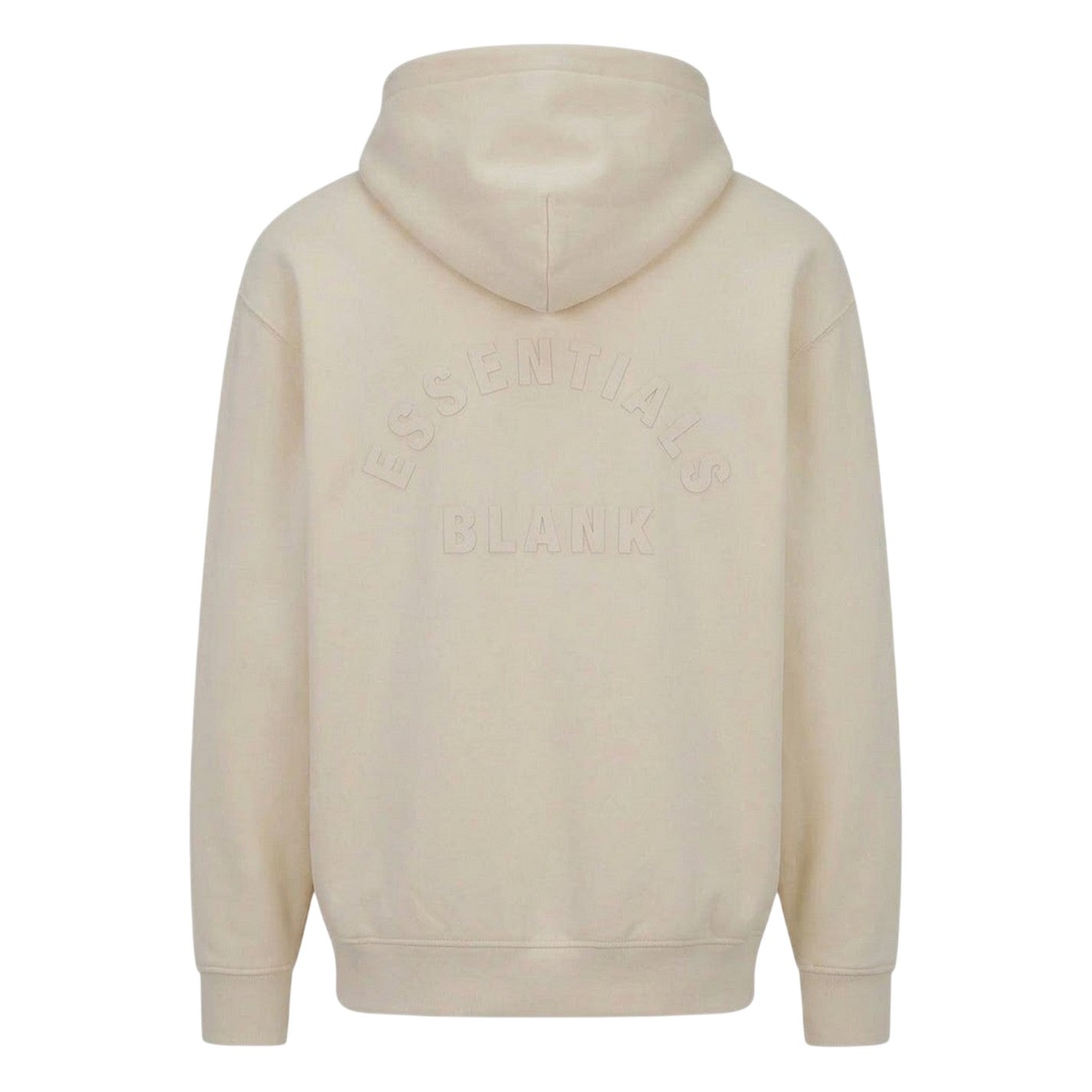 Summer Sand - Back - Blank Essentials Mens Arch Hoodie