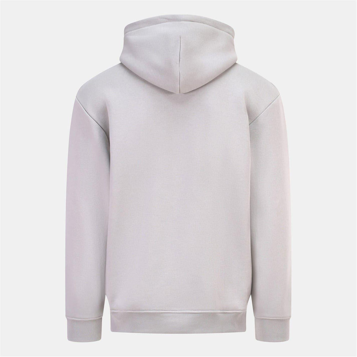 Grey - Back - Blank Essentials Mens Arch Hoodie