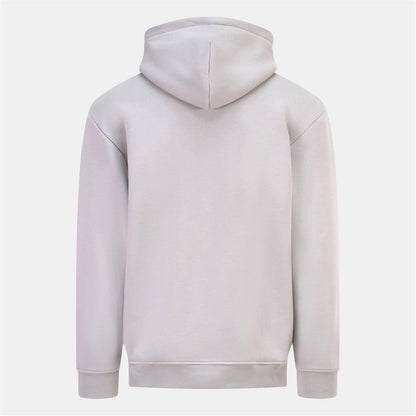 Grey - Back - Blank Essentials Mens Arch Hoodie