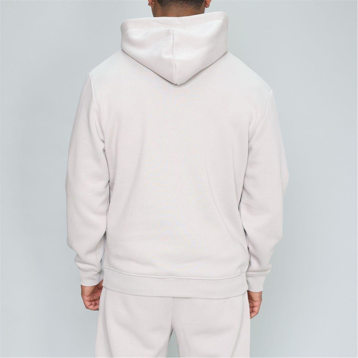 Grey - Lifestyle - Blank Essentials Mens Arch Hoodie