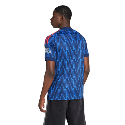 Blue-Grey - Pack Shot - Arsenal Mens 25-26 Adidas Away Jersey