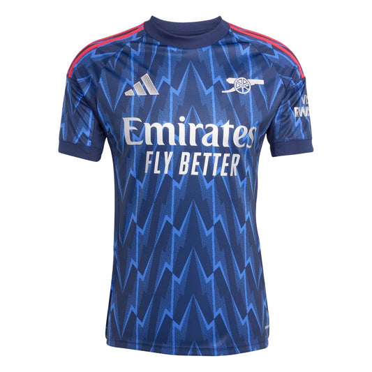 Blue-Grey - Front - Arsenal Mens 25-26 Adidas Away Jersey
