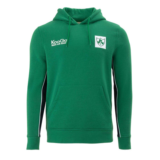 Green - Front - KooGa Mens Pullover Hoodie