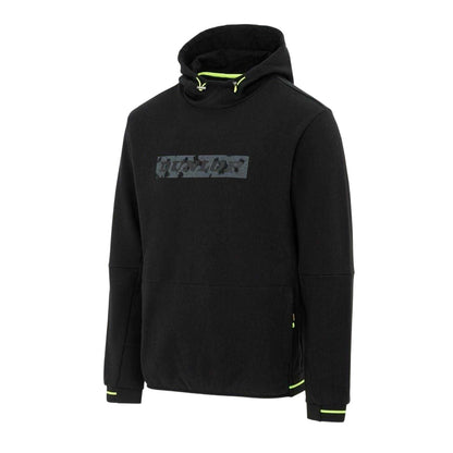 Black - Side - Dunlop Mens On Site Fleece Lined Hoodie