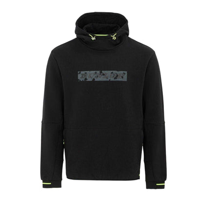 Black - Front - Dunlop Mens On Site Fleece Lined Hoodie