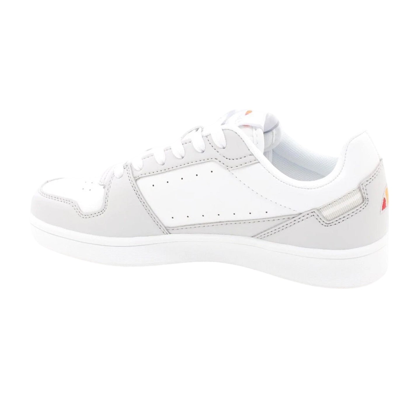 White-Grey - Lifestyle - Ellesse Mens Nole Cupsole Leather Trainers