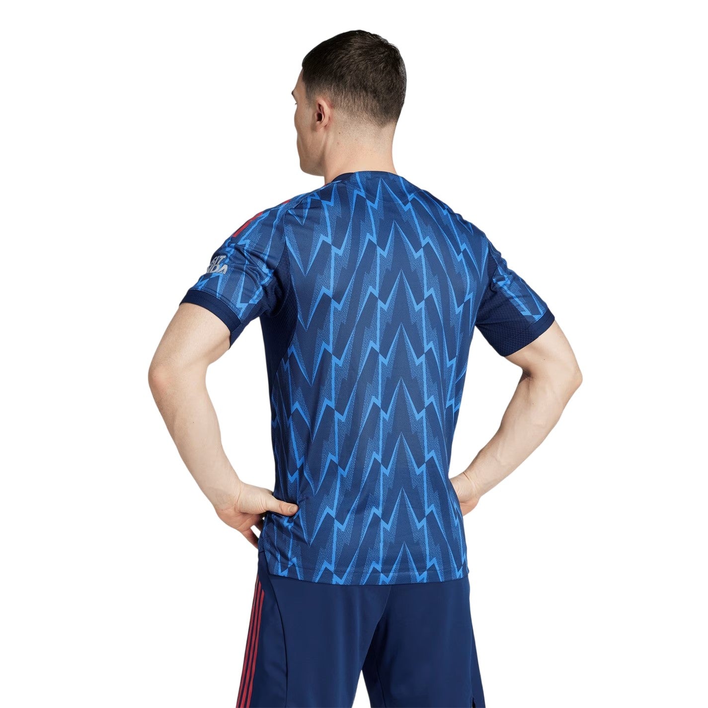 Blue-Grey - Pack Shot - Adidas Mens Authentic 25-26 Arsenal FC Away Jersey