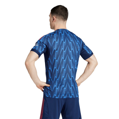 Blue-Grey - Pack Shot - Adidas Mens Authentic 25-26 Arsenal FC Away Jersey
