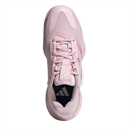 Pink - Lifestyle - Adidas Womens-Ladies Stabil 16 Logo Trainers