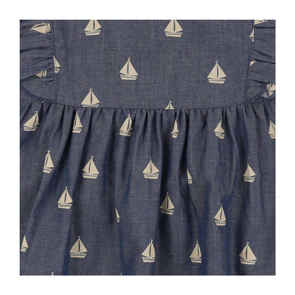 Blue Print - Lifestyle - Lilly & Sid Girls Sailboat Crew Neck Dress