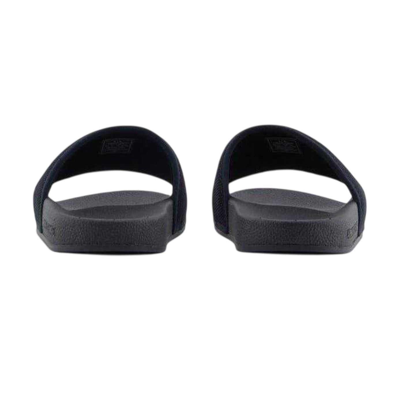 Navy Blue - Back - Armani Exchange Mens Logo Flat Slides