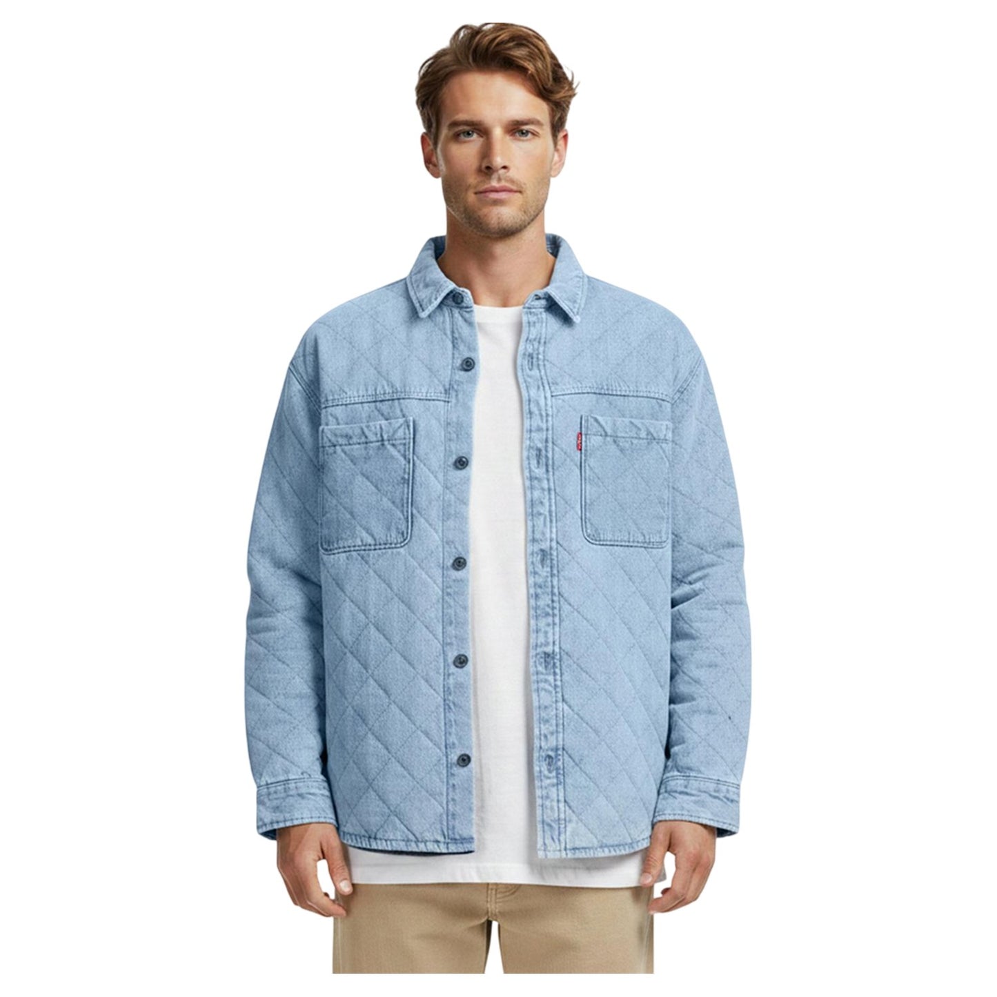 Stonewash - Side - Levis Mens Ingleside Shirt Jacket