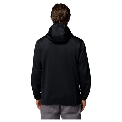 Black - Back - Columbia Mens Tall Heights Fleece Jacket