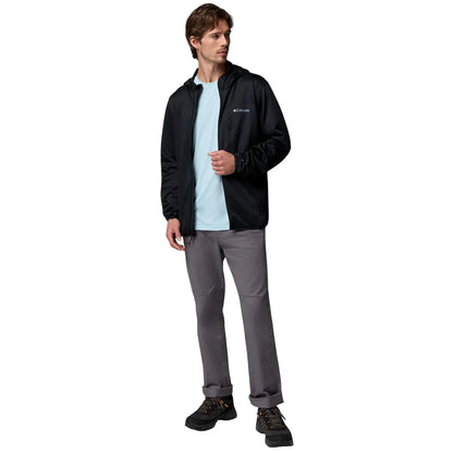 Black - Lifestyle - Columbia Mens Tall Heights Fleece Jacket