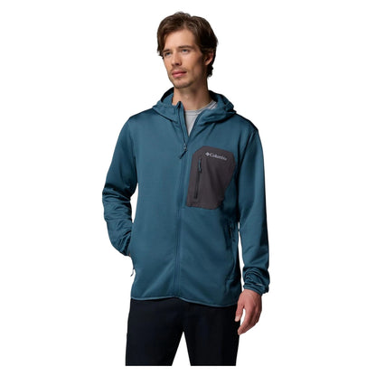 Blue - Front - Columbia Mens Tall Heights Fleece Jacket