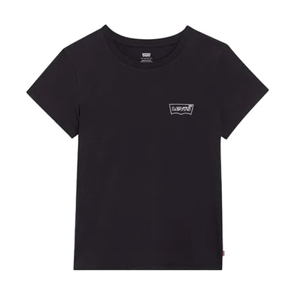Black - Front - Levis Womens-Ladies The Perfect T-Shirt