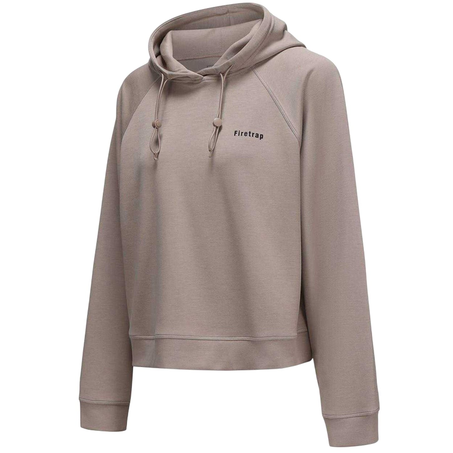 Stone - Side - Firetrap Womens-Ladies Drawstring Hoodie