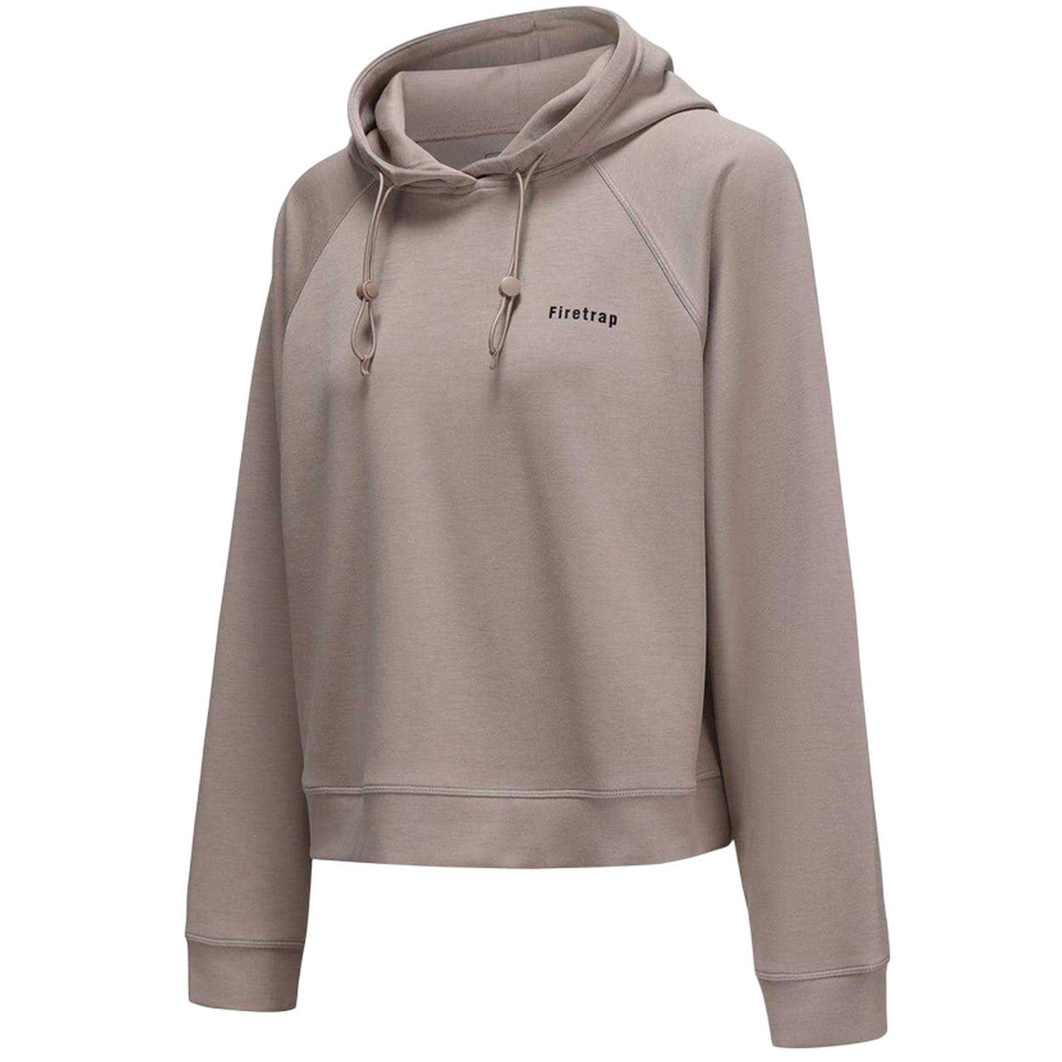 Stone - Side - Firetrap Womens-Ladies Drawstring Hoodie