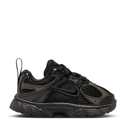 Triple Black - Front - Nike Baby V5 Lace Up Running Trainers