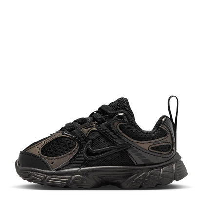 Triple Black - Back - Nike Baby V5 Lace Up Running Trainers