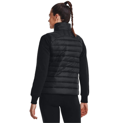 Black - Lifestyle - Under Armour Womens-Ladies Plain Padded Sleeveless Gilet