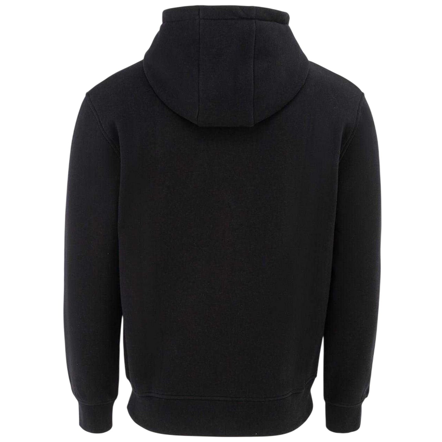 Black - Back - Loyalti Mens Galaxy Cotton Drawstring Hoodie