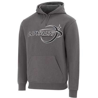 Carbon - Side - Loyalti Mens Galaxy Cotton Drawstring Hoodie