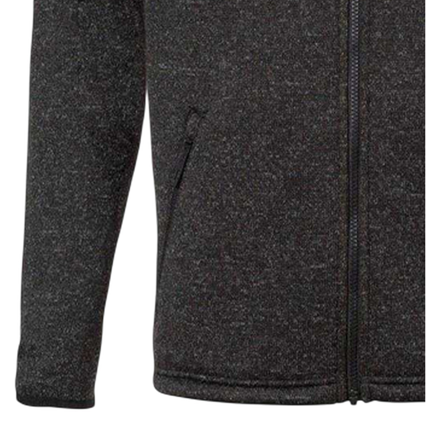 Black Marl Marl - Pack Shot - Karrimor Mens Orbit Polyester Full Zip Hoodie